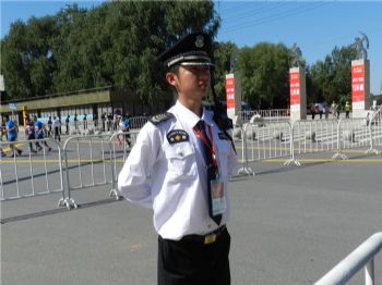 2017沈陽(yáng)馬拉松安?，F(xiàn)場(chǎng)